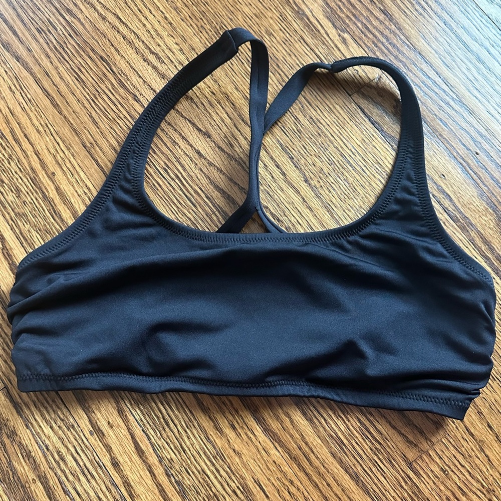 Andie Midnight Black Sports Bra